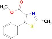 Methyl 2-methyl-5-phenylthiazole-4-carboxylate