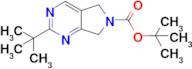 Tert-butyl 2-(tert-butyl)-5,7-dihydro-6H-pyrrolo[3,4-d]pyrimidine-6-carboxylate