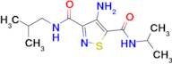 4-Amino-N3-isobutyl-N5-isopropylisothiazole-3,5-dicarboxamide