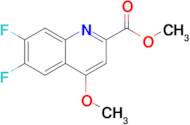 Methyl 6,7-difluoro-4-methoxyquinoline-2-carboxylate