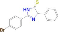 2-(4-bromophenyl)-4-phenyl-4,5-dihydro-1H-imidazole-5-thione