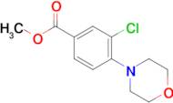 Methyl 3-chloro-4-morpholinobenzoate