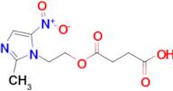 4-(2-(2-Methyl-5-nitro-1H-imidazol-1-yl)ethoxy)-4-oxobutanoic acid