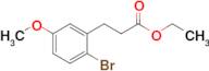 Ethyl 3-(2-bromo-5-methoxyphenyl)propanoate