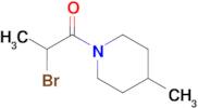 2-Bromo-1-(4-methylpiperidin-1-yl)propan-1-one