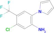 5-Chloro-2-(1H-pyrrol-1-yl)-4-(trifluoromethyl)aniline