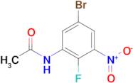 N-(5-bromo-2-fluoro-3-nitrophenyl)acetamide