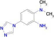 N1,N1-dimethyl-4-(4H-1,2,4-triazol-4-yl)benzene-1,2-diamine