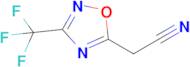 2-(3-(Trifluoromethyl)-1,2,4-oxadiazol-5-yl)acetonitrile
