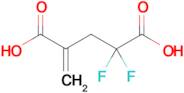 2,2-Difluoro-4-methylenepentanedioic acid