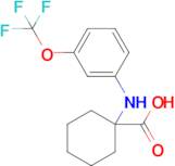 1-((3-(Trifluoromethoxy)phenyl)amino)cyclohexane-1-carboxylic acid