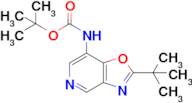 Tert-butyl (2-(tert-butyl)oxazolo[4,5-c]pyridin-7-yl)carbamate