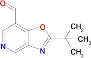 2-(Tert-butyl)oxazolo[4,5-c]pyridine-7-carbaldehyde