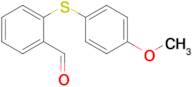 2-((4-Methoxyphenyl)thio)benzaldehyde