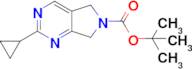 Tert-butyl 2-cyclopropyl-5,7-dihydro-6H-pyrrolo[3,4-d]pyrimidine-6-carboxylate