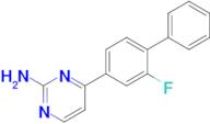 4-(2-Fluoro-[1,1'-biphenyl]-4-yl)pyrimidin-2-amine