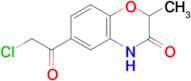 6-(2-Chloroacetyl)-2-methyl-2H-benzo[b][1,4]oxazin-3(4H)-one