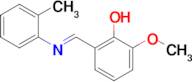 (E)-2-methoxy-6-((o-tolylimino)methyl)phenol