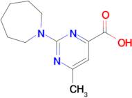 2-(Azepan-1-yl)-6-methylpyrimidine-4-carboxylic acid