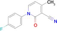 1-(4-Fluorophenyl)-4-methyl-2-oxo-1,2-dihydropyridine-3-carbonitrile