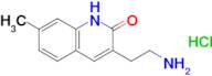 3-(2-Aminoethyl)-7-methylquinolin-2(1H)-one hydrochloride