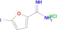 5-Iodofuran-2-carboximidamide hydrochloride