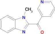 (1-Methyl-1H-benzo[d]imidazol-2-yl)(pyridin-3-yl)methanone