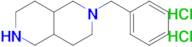 2-Benzyldecahydro-2,6-naphthyridine dihydrochloride