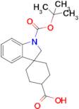 1'-(Tert-butoxycarbonyl)spiro[cyclohexane-1,3'-indoline]-4-carboxylic acid