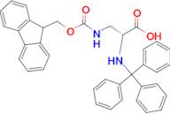 (R)-3-((((9H-fluoren-9-yl)methoxy)carbonyl)amino)-2-(tritylamino)propanoic acid