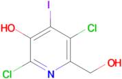 2,5-Dichloro-6-(hydroxymethyl)-4-iodopyridin-3-ol