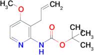 Tert-butyl (3-allyl-4-methoxypyridin-2-yl)carbamate