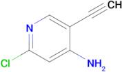 2-Chloro-5-ethynylpyridin-4-amine