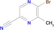 5-Bromo-6-methylpyrazine-2-carbonitrile