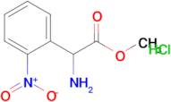 Methyl 2-amino-2-(2-nitrophenyl)acetate hydrochloride