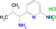 (R)-6-(1-amino-2-methylpropyl)pyridin-2-amine dihydrochloride