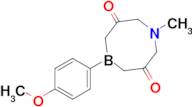 5-(4-Methoxyphenyl)-1-methyl-1,5-azaborocane-3,7-dione