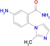 5-Amino-2-(2-methyl-1H-imidazol-1-yl)benzamide