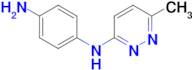 N1-(6-methylpyridazin-3-yl)benzene-1,4-diamine