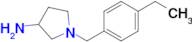 1-(4-Ethylbenzyl)pyrrolidin-3-amine