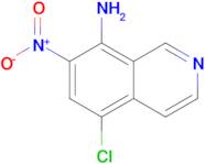 5-Chloro-7-nitroisoquinolin-8-amine