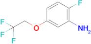 2-Fluoro-5-(2,2,2-trifluoroethoxy)aniline