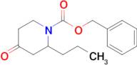 Benzyl 4-oxo-2-propylpiperidine-1-carboxylate