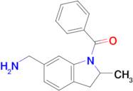 (6-(Aminomethyl)-2-methylindolin-1-yl)(phenyl)methanone