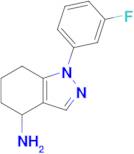 1-(3-Fluorophenyl)-4,5,6,7-tetrahydro-1H-indazol-4-amine