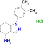 1-(3,4-Dimethylphenyl)-4,5,6,7-tetrahydro-1H-indazol-4-amine hydrochloride