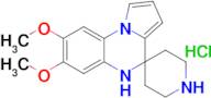 7',8'-Dimethoxy-5'H-spiro[piperidine-4,4'-pyrrolo[1,2-a]quinoxaline] hydrochloride