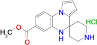 Methyl 5'H-spiro[piperidine-4,4'-pyrrolo[1,2-a]quinoxaline]-7'-carboxylate hydrochloride