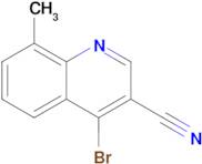 4-Bromo-8-methylquinoline-3-carbonitrile