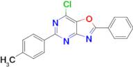 7-Chloro-2-phenyl-5-(p-tolyl)oxazolo[4,5-d]pyrimidine